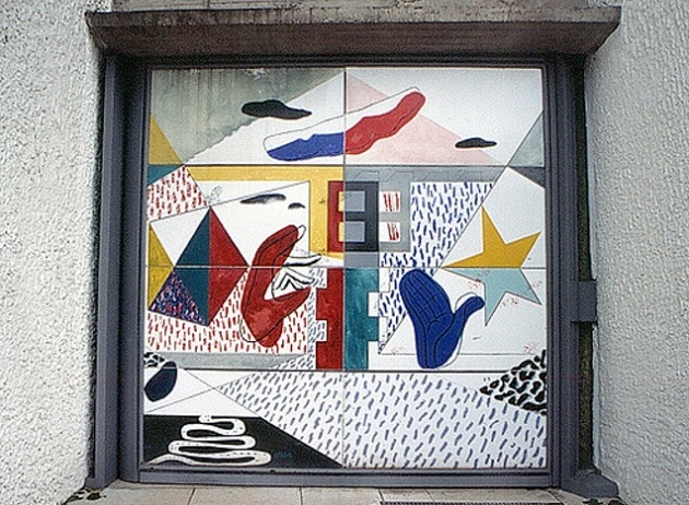 Le Corbusier, Puerta de Ronchamp