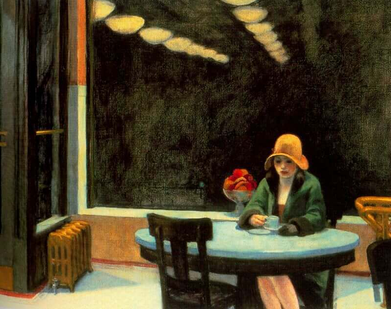 Edward Hopper, Automat, 1927